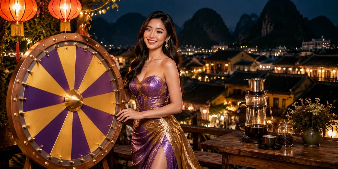 Người chơi thưởng thức cà phê và roulette trực tuyến tại Ninh Bình
